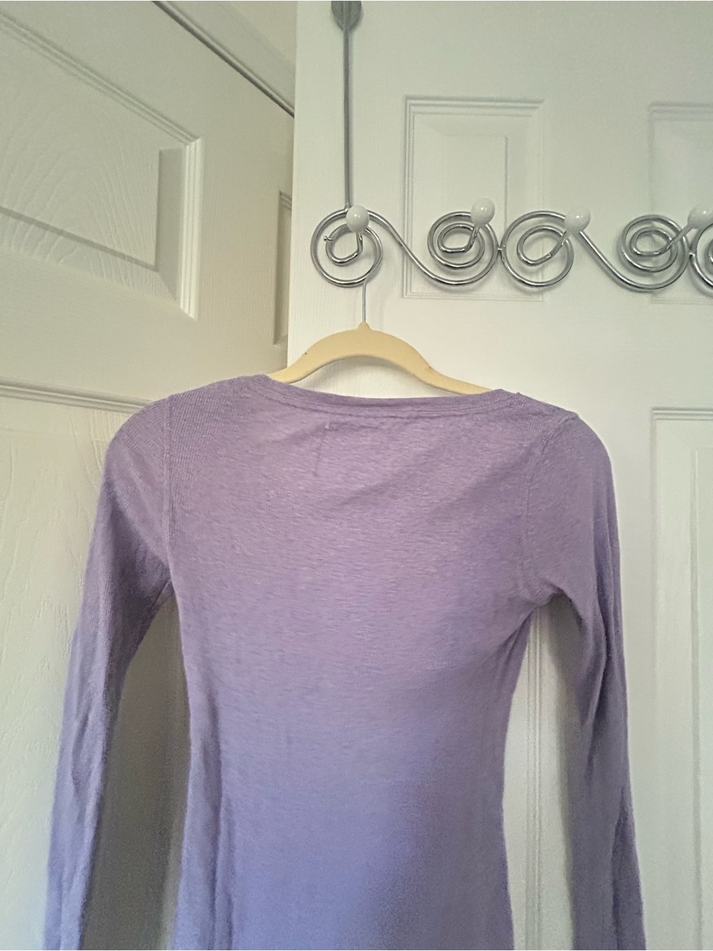H&M Women's Purple Long Sleeve Top - Picture 5 of 5